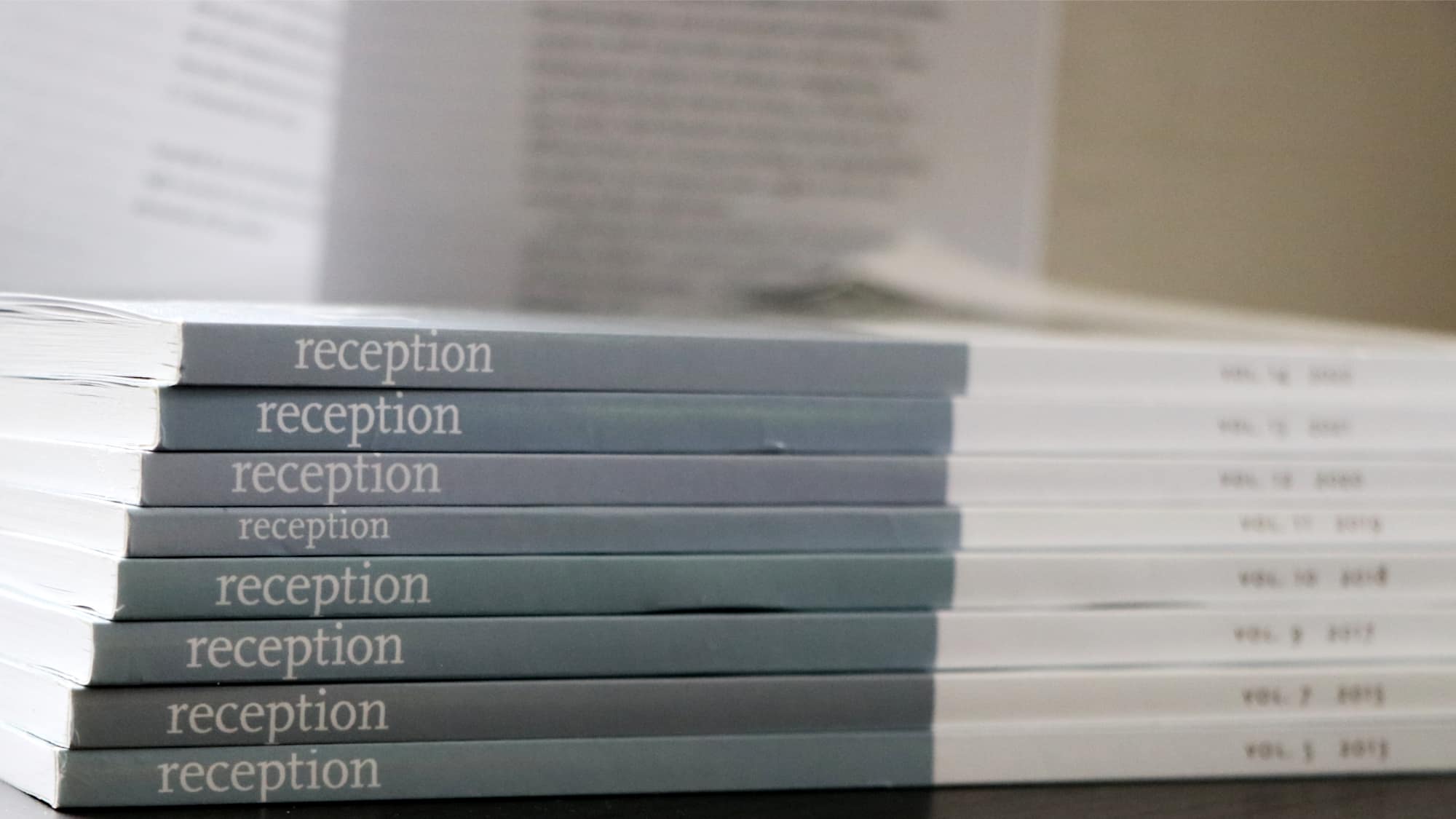 Photo of the Reception Study Society Journal